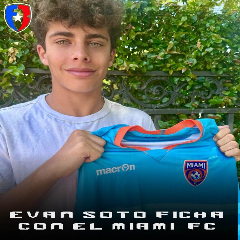 Evan Soto:  El Nuevo Brillo en el Firmamento del Miami FC