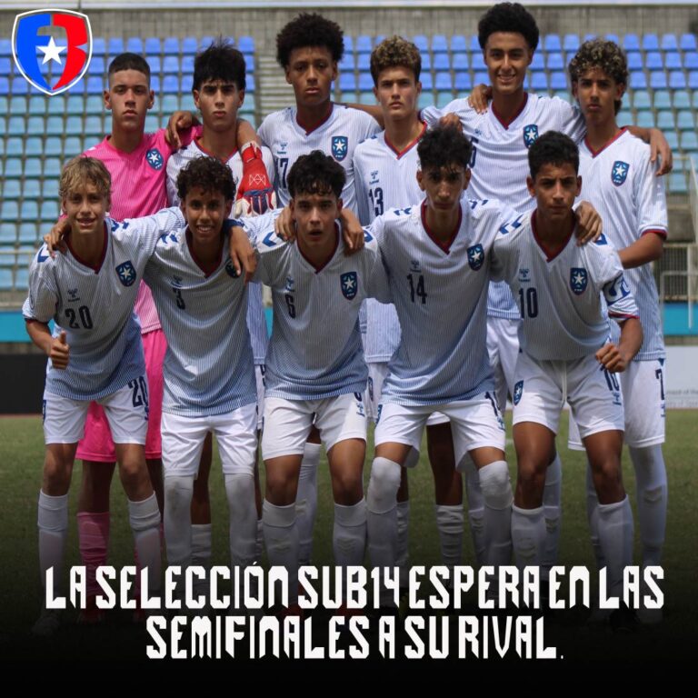 Puerto Rico clasifica invicto a semi finales, espera rival en la CFU BOYS U14