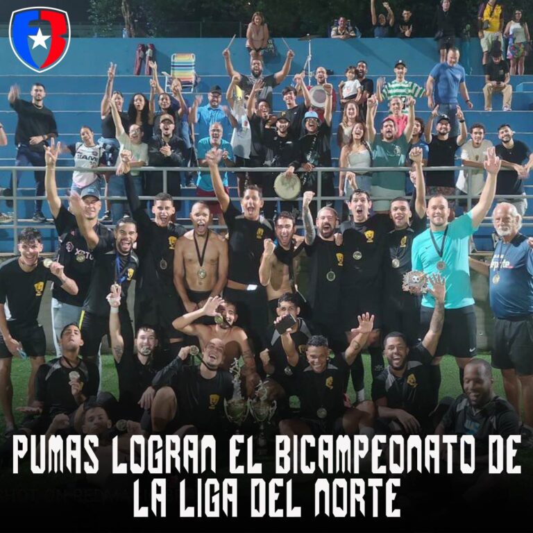 Pumas campeón “Back-to-back” de la Liga del Norte y UPRA remonta