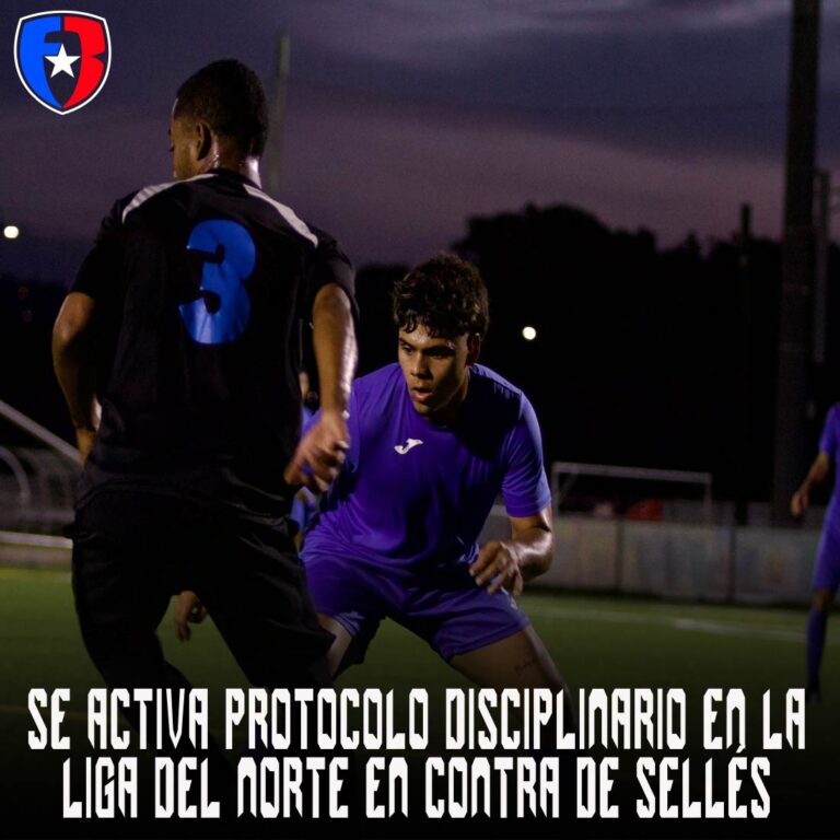 Se activa protocolo disciplinario en la Liga del Norte en contra de Sellés