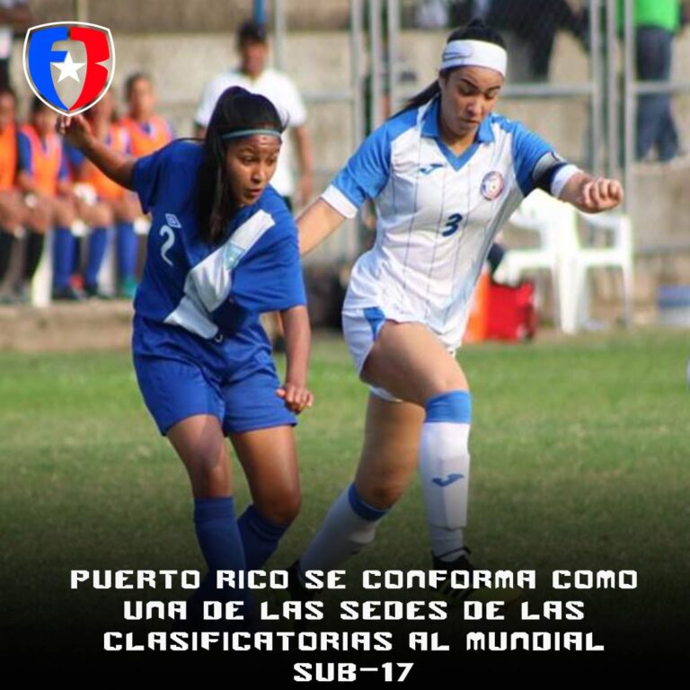 Puerto Rico se conforma como una de las sedes de las clasificatorias al Mundial Sub-17