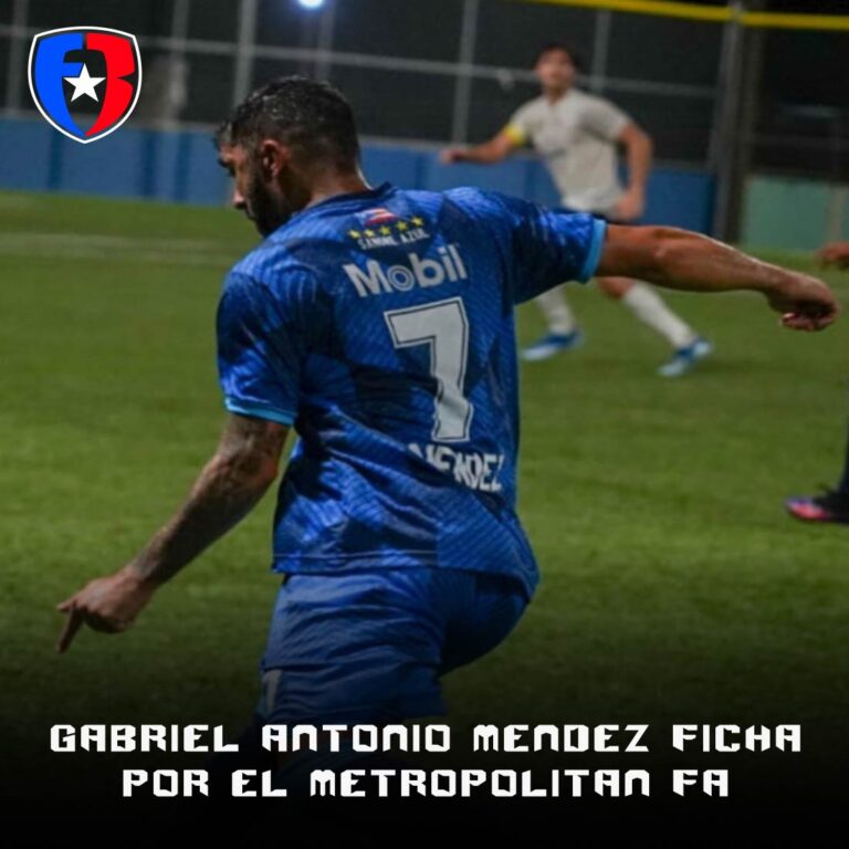 Gabriel Antonio Mendez ficha por el Metropolitan FA