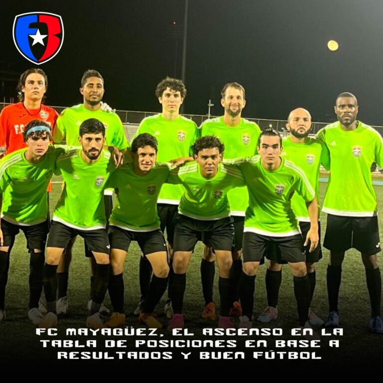 FC Mayagüez, el ascenso en la tabla de posiciones en base a resultados y buen fútbol