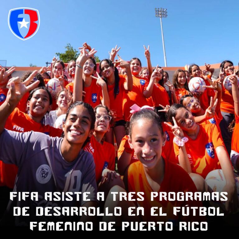 FIFA asiste a tres Programas de Desarrollo en el Fútbol Femenino de Puerto Rico