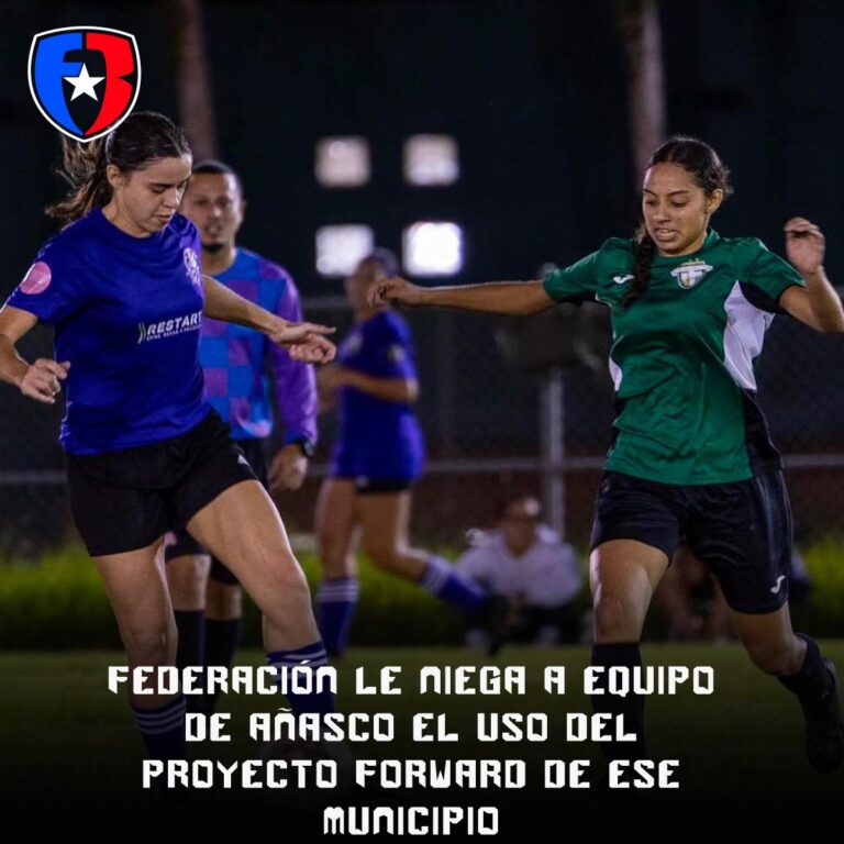 Federación le niega a equipo de Añasco el uso del Proyecto Forward de ese municipio