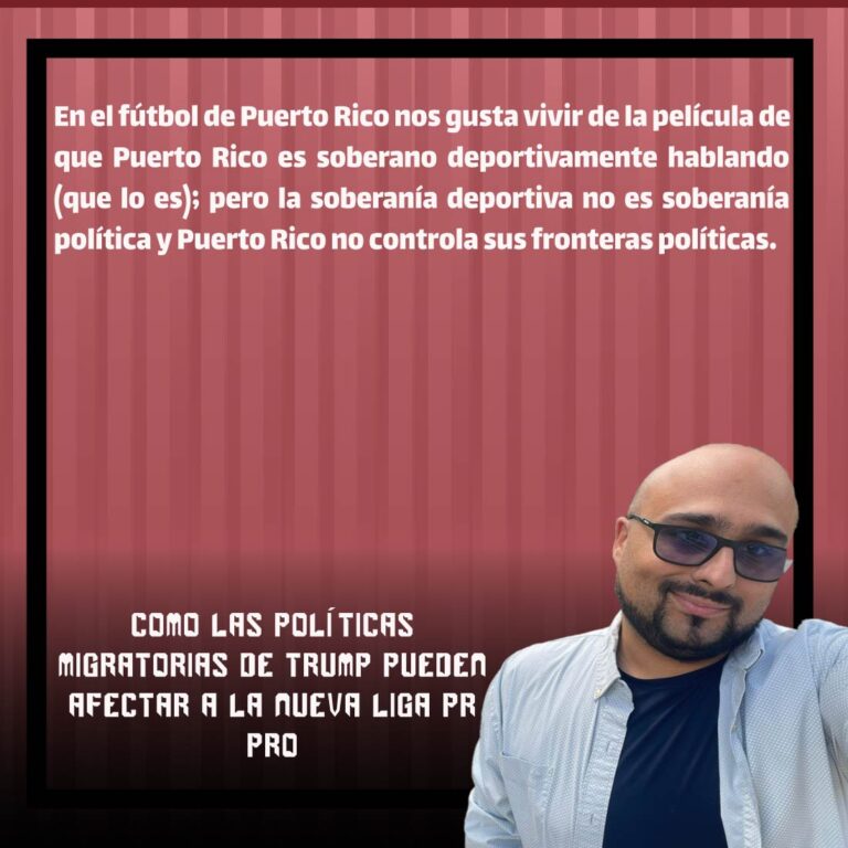Como las políticas migratorias de Trump pueden afectar a la nueva Liga PR PRO