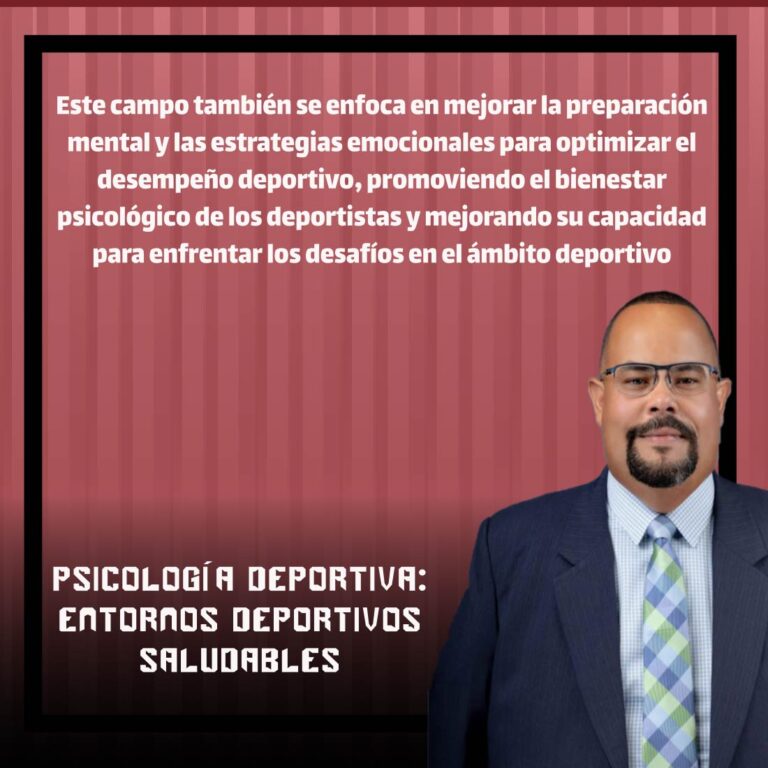 Psicología Deportiva: Entornos Deportivos Saludables