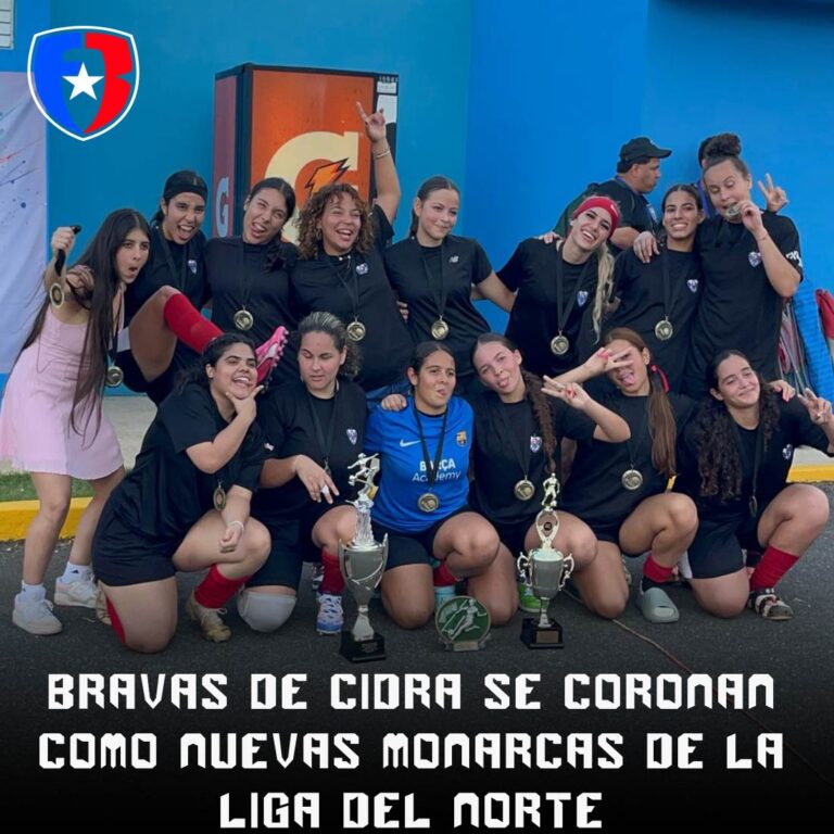 Bravas de Cidra se coronan como nuevas monarcas de la Liga del Norte
