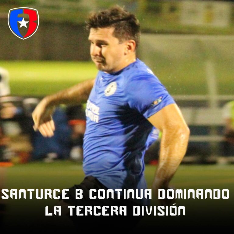 Santurce B continua dominando la Tercera División