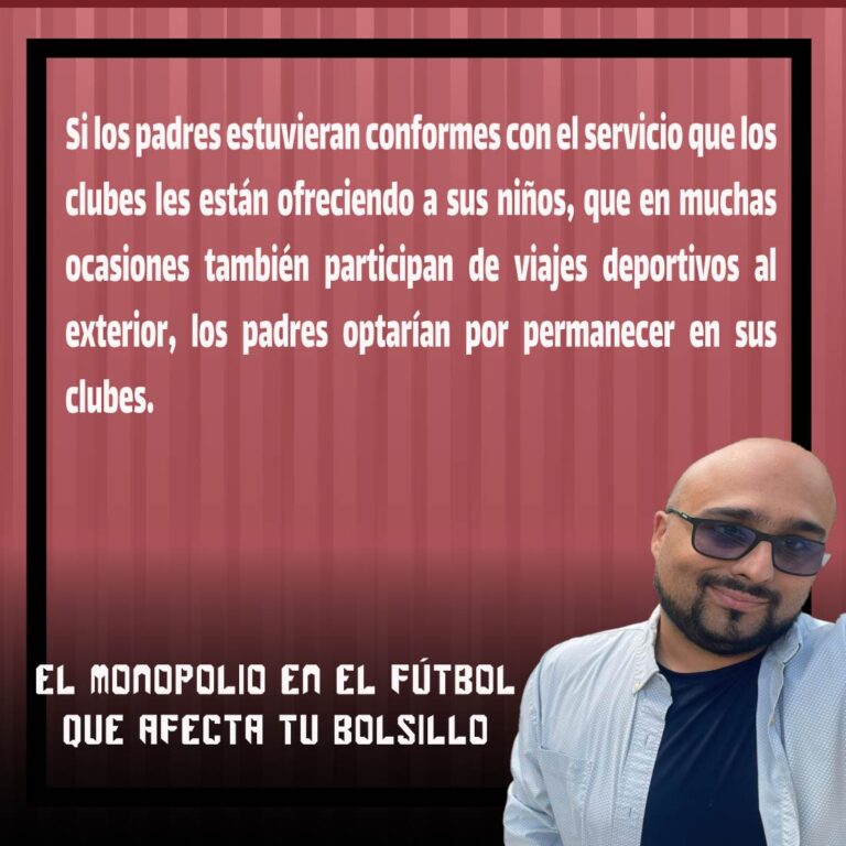 El monopolio en el fútbol que afecta tu bolsillo