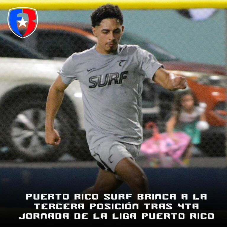Puerto Rico Surf brinca a la tercera posición tras 4ta jornada de la Liga Puerto Rico
