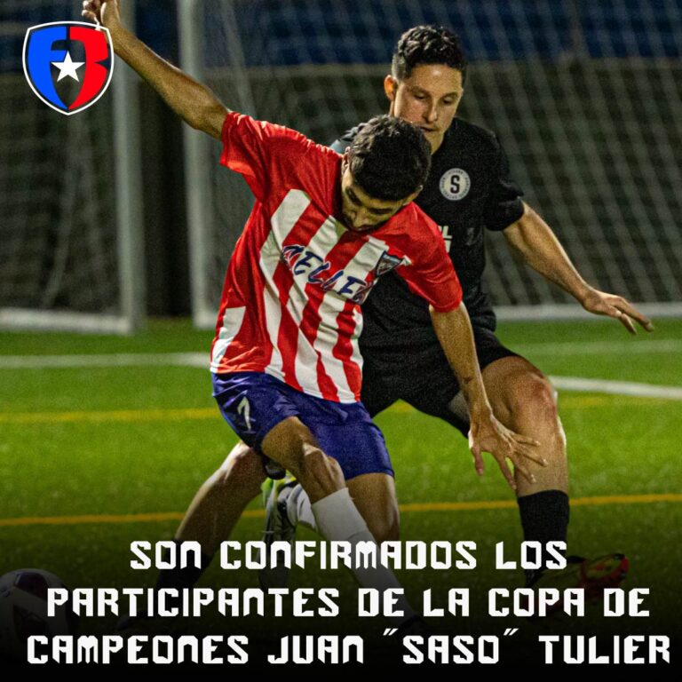 Son confirmados los participantes de la Copa de Campeones Juan “Saso” Tulier