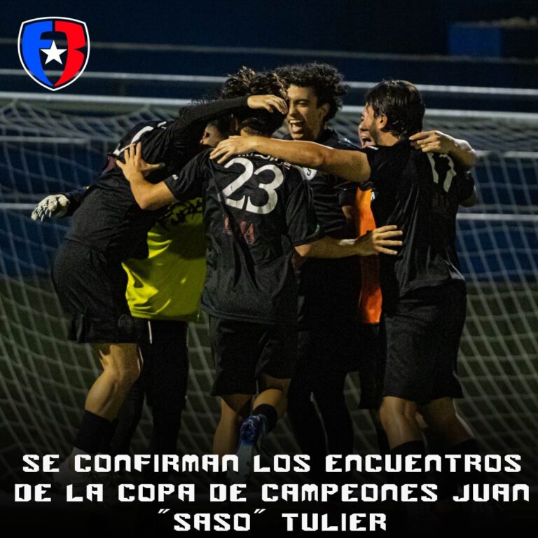 Se confirman los encuentros de la Copa de Campeones Juan «Saso» Tulier