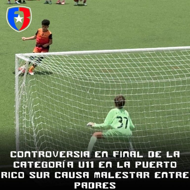 Controversia en final de la categoría U11 en la Puerto Rico Sur causa malestar entre padres