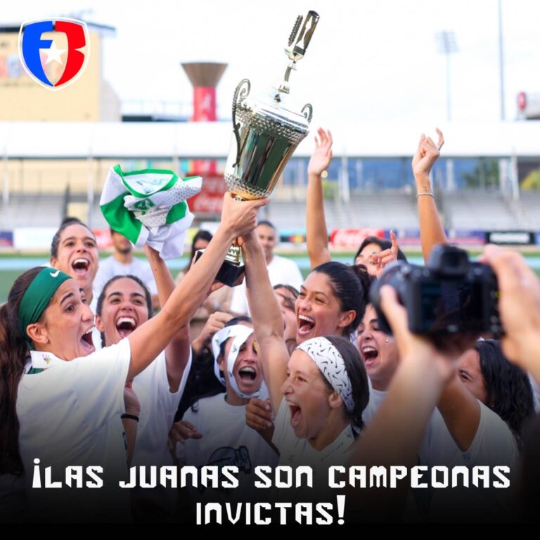 ¡Las juanas son campeonas invictas!