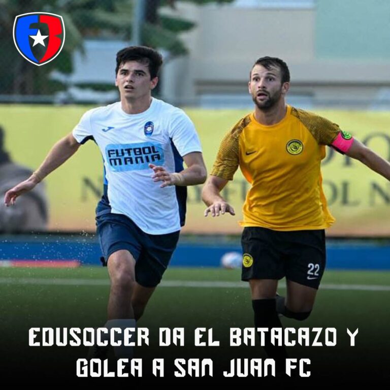 EduSoccer da el batacazo y golea a San Juan FC