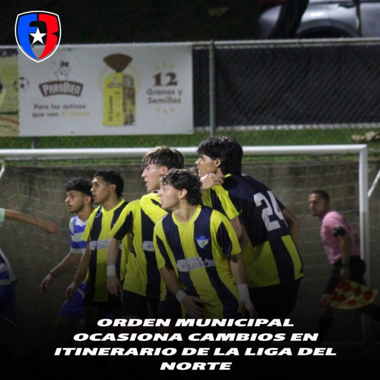 Orden municipal ocasiona cambios en itinerario de la Liga del Norte