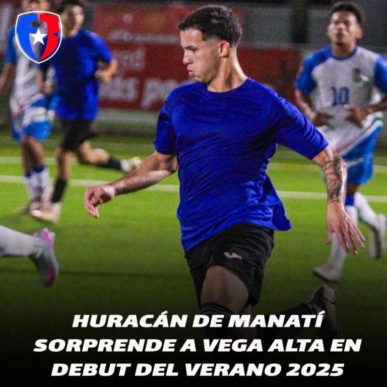 Huracán de Manatí sorprende a Vega Alta en debut del Verano 2025