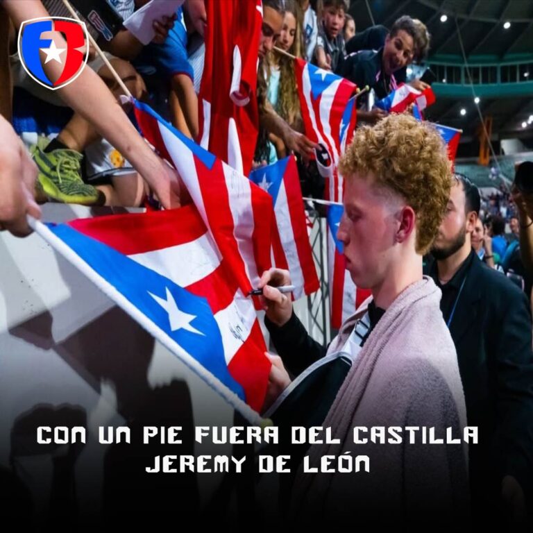 Con un pie fuera del Castilla Jeremy de León