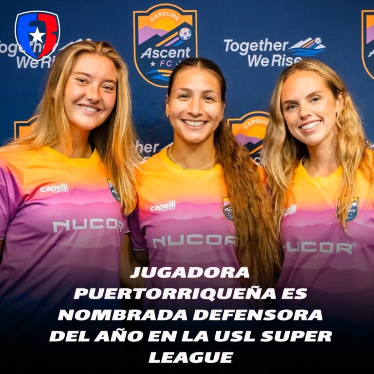 Jugadora puertorriqueña es nombrada defensora del año en la USL Super League