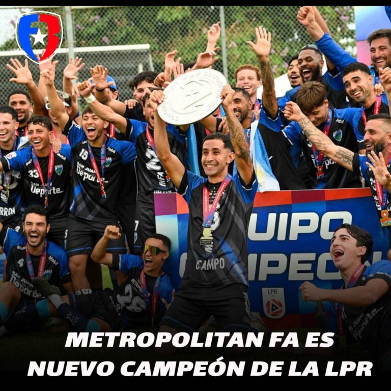 Metropolitan FA es nuevo campeón de la LPR