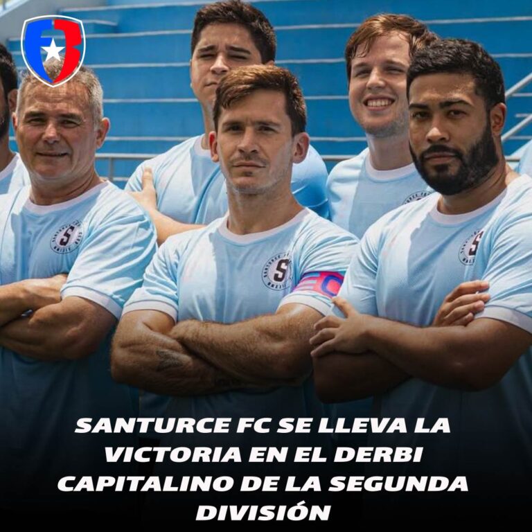 Santurce FC se lleva la victoria en el derbi capitalino de la Segunda División