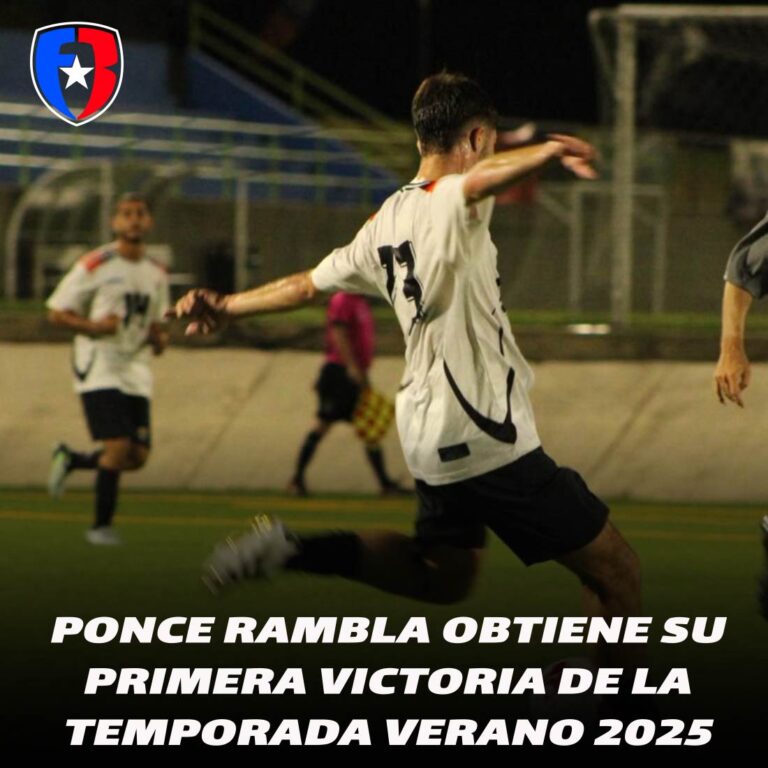 Ponce Rambla obtiene su primera victoria de la temporada Verano 2025