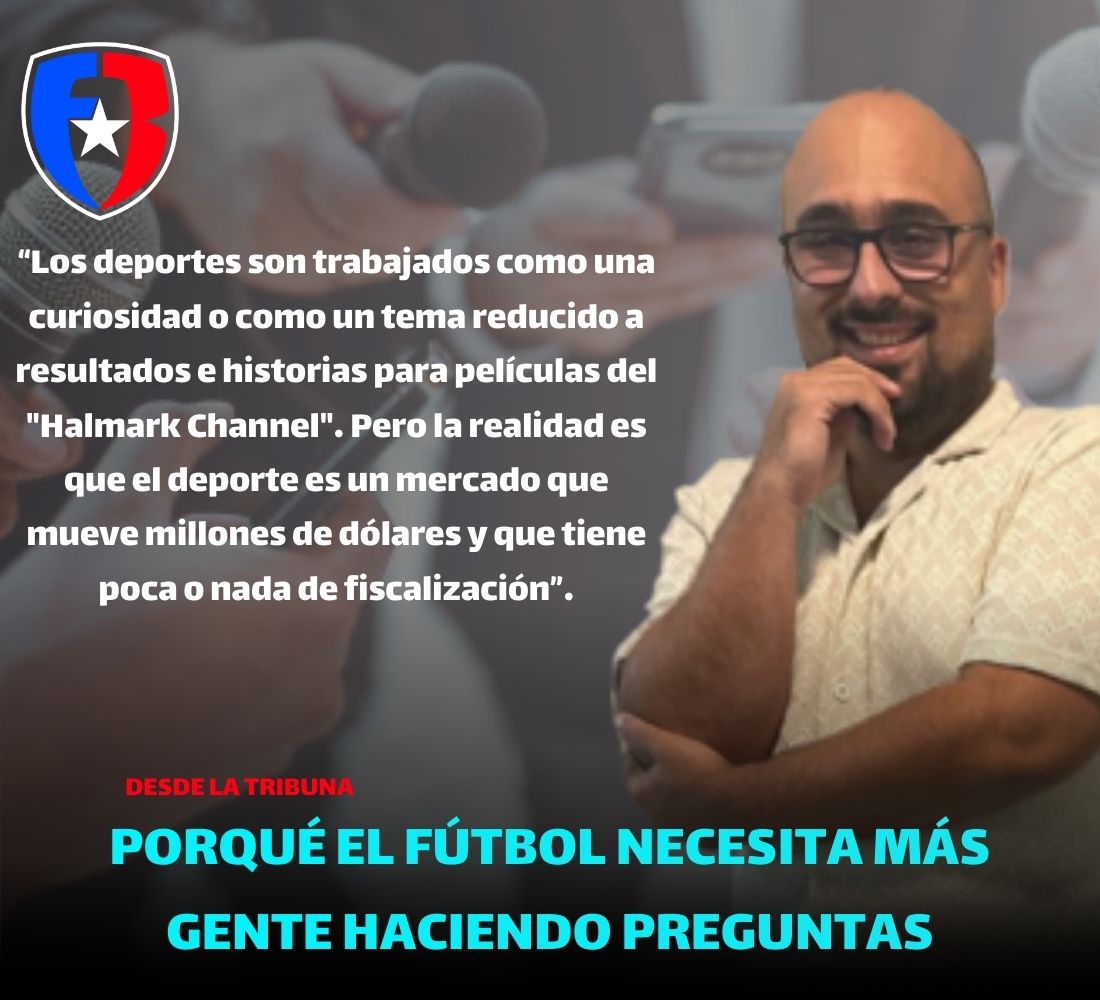 Porqué el fútbol necesita más gente haciendo preguntas