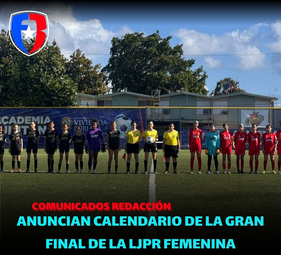 Anuncian calendario de la Gran Final de la LJPR Femenina