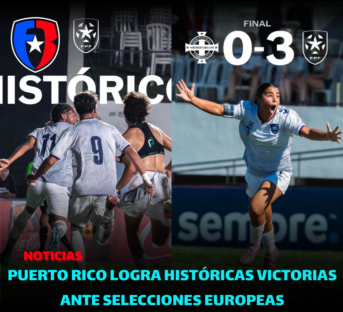 Puerto Rico logra históricas victorias ante selecciones europeas