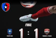 Puerto Rico empata 1-1 ante Trinidad y Tobago en el CFU U14