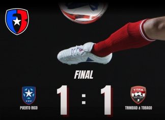 Puerto Rico empata 1-1 ante Trinidad y Tobago en el CFU U14