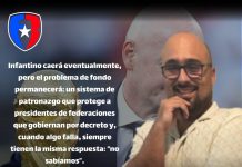 El verdadero problema no es Infantino, es el sistema