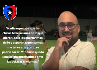 Con orgullo el debut y despedida de la Sub17