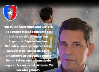 Messi: despedida con calor y claridad